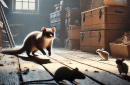 Geräusche auf dem Dachboden