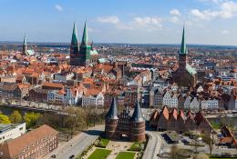 Lübeck Stadtansicht Lübeck