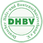 Mitglied im Deutschen Holz- und Bautenschutzverband e.V.  Logo DHBV